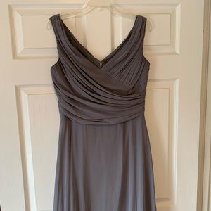 After six Gray bridesmaid dress